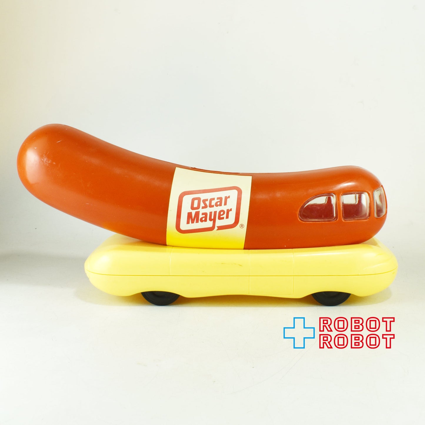 オスカーマイヤーのソーセージ カー貯金箱 1993 CHINA クリア窓