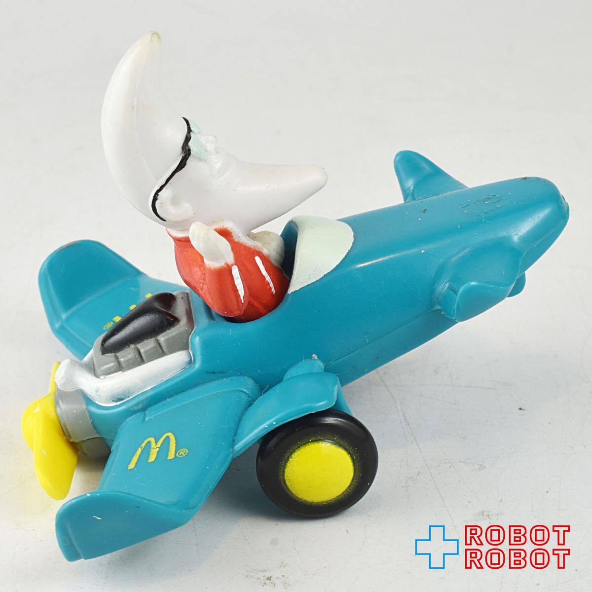 マクドナルド マックトゥナイト #6 飛行機 フィギュア ハッピーミールトイ 1988 袋入開封