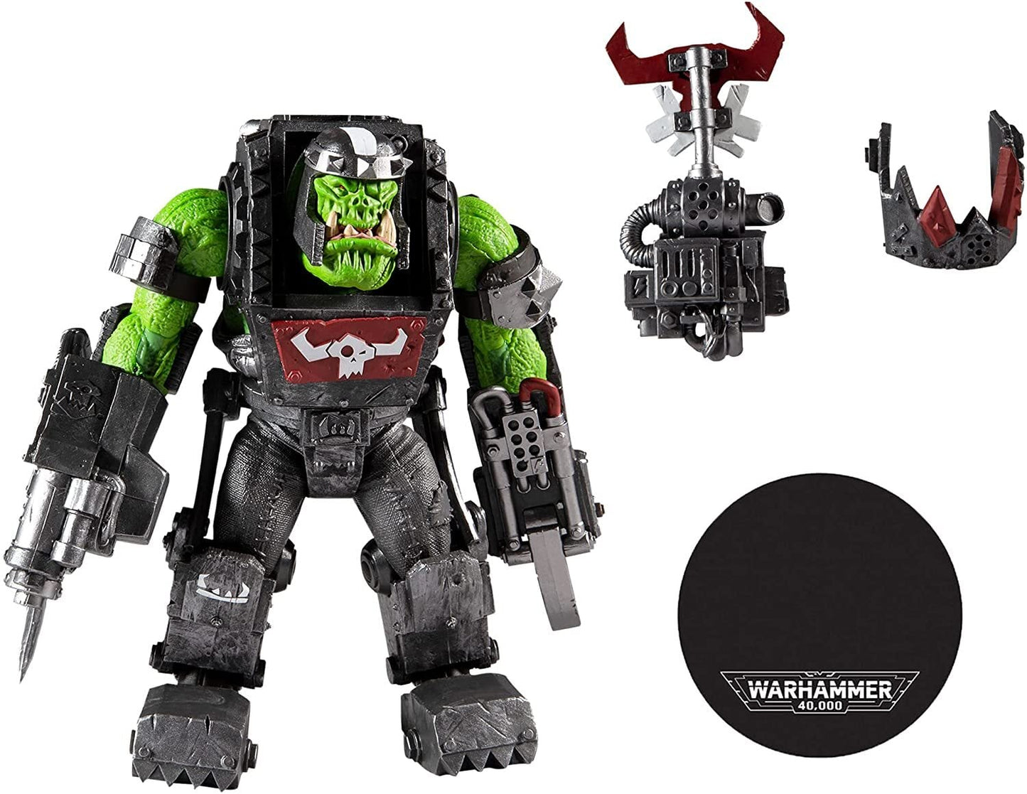マクファーレン・トイズ ウォーハンマー 40,000 オルク メガノブ with シュータ 12インチ メガフィグ アクションフィギュア