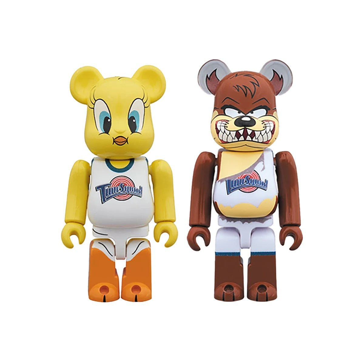 メディコム ベアブリック BE@RBRICK 100% スペース・ジャム トゥイーティー & タズマニアン・デビル 2体セット 未開封 ４号店商品