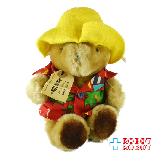 エデン社 パディントン ぬいぐるみ人形 アロハシャツ 1981 紙タグ付き ※難有り