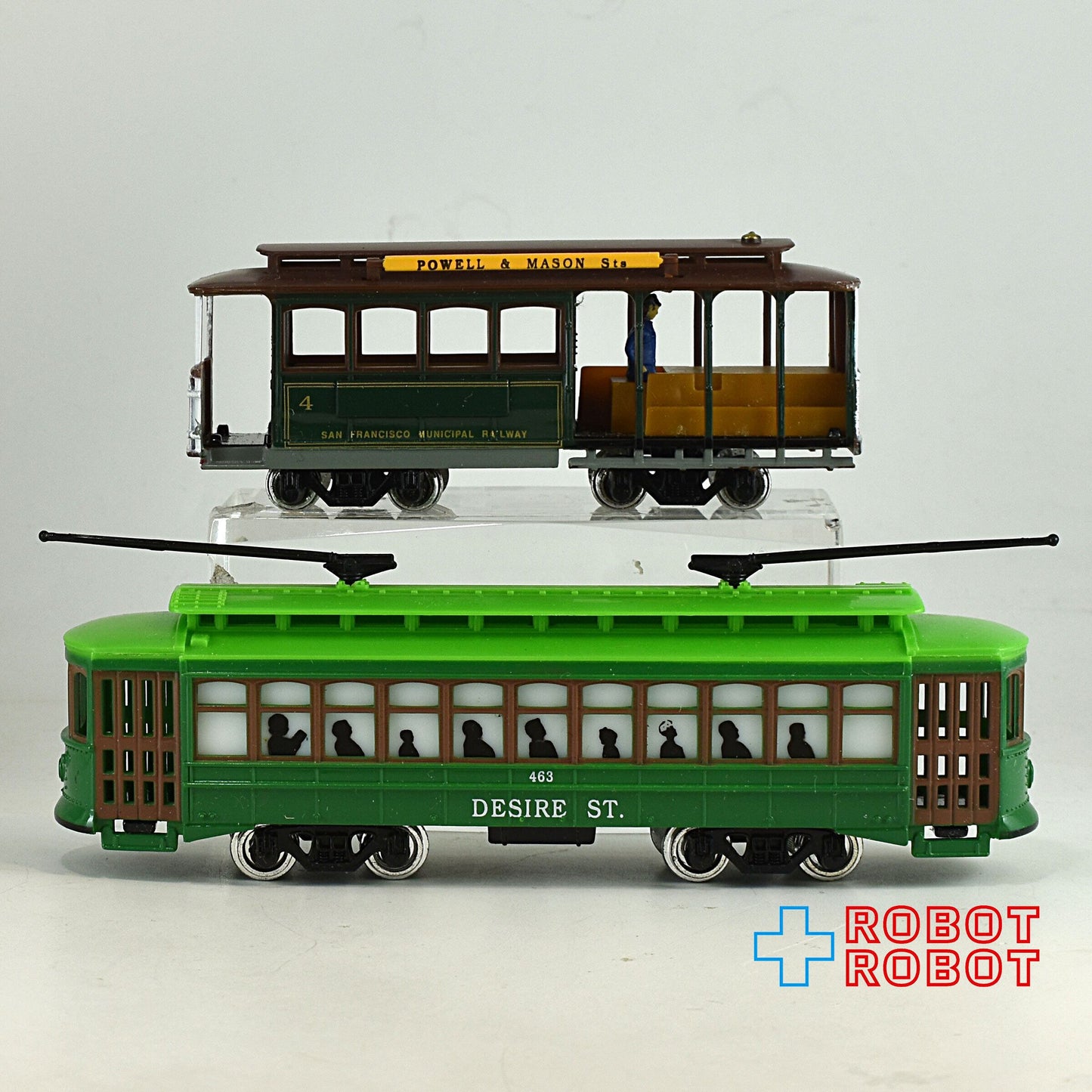 ⚫️サンフランシスコ ケーブルカー HOスケール 2 クラシック・ストリートカーズ 箱入