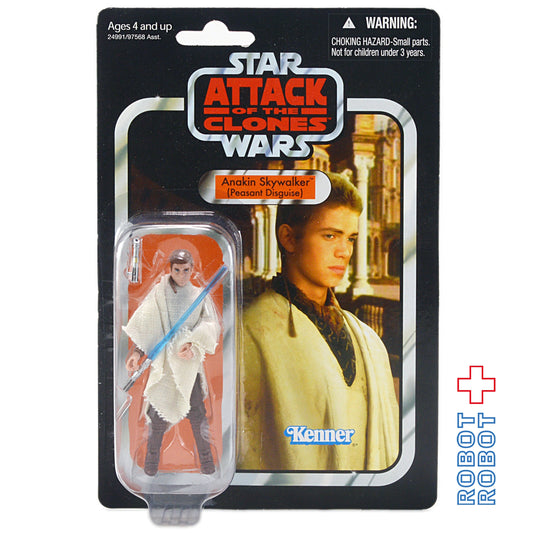 スター・ウォーズ VC 32 アナキン・スカイウォーカー 農民扮装 [AOTC] ヴィンテージコレクション 3.75インチ アクションフィギュア 未開封※難有り