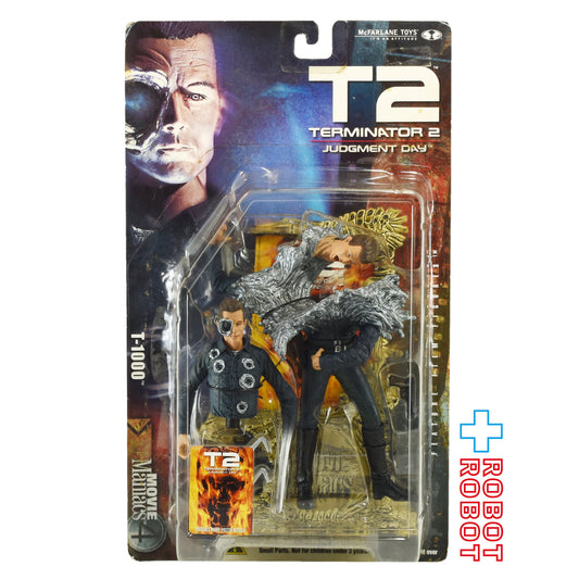 マクファーレン・トイズ ムービーマニアックス04 ターミネーター T2 T-1000 アクションフィギュア 未開封