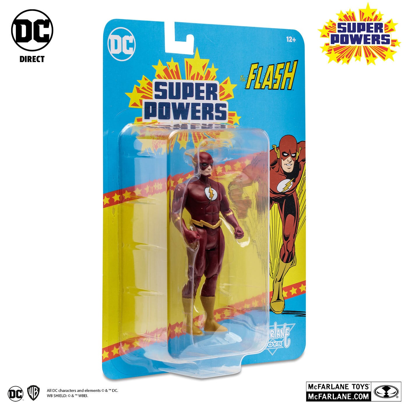 マクファーレン DCダイレクト DCスーパーパワーズ #16 フラッシュ ウォリー・ウェスト (コミック／Opposites Attract) 4インチ アクションフィギュア 国内版 未開封 - ROBOTROBOT