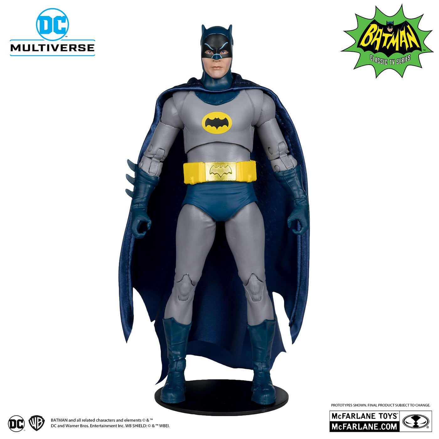 マクファーレン・トイズ DCマルチバース バットマン 1966年 TVシリーズ #291 バットマン 7インチ アクションフィギュア 国内版 未開封