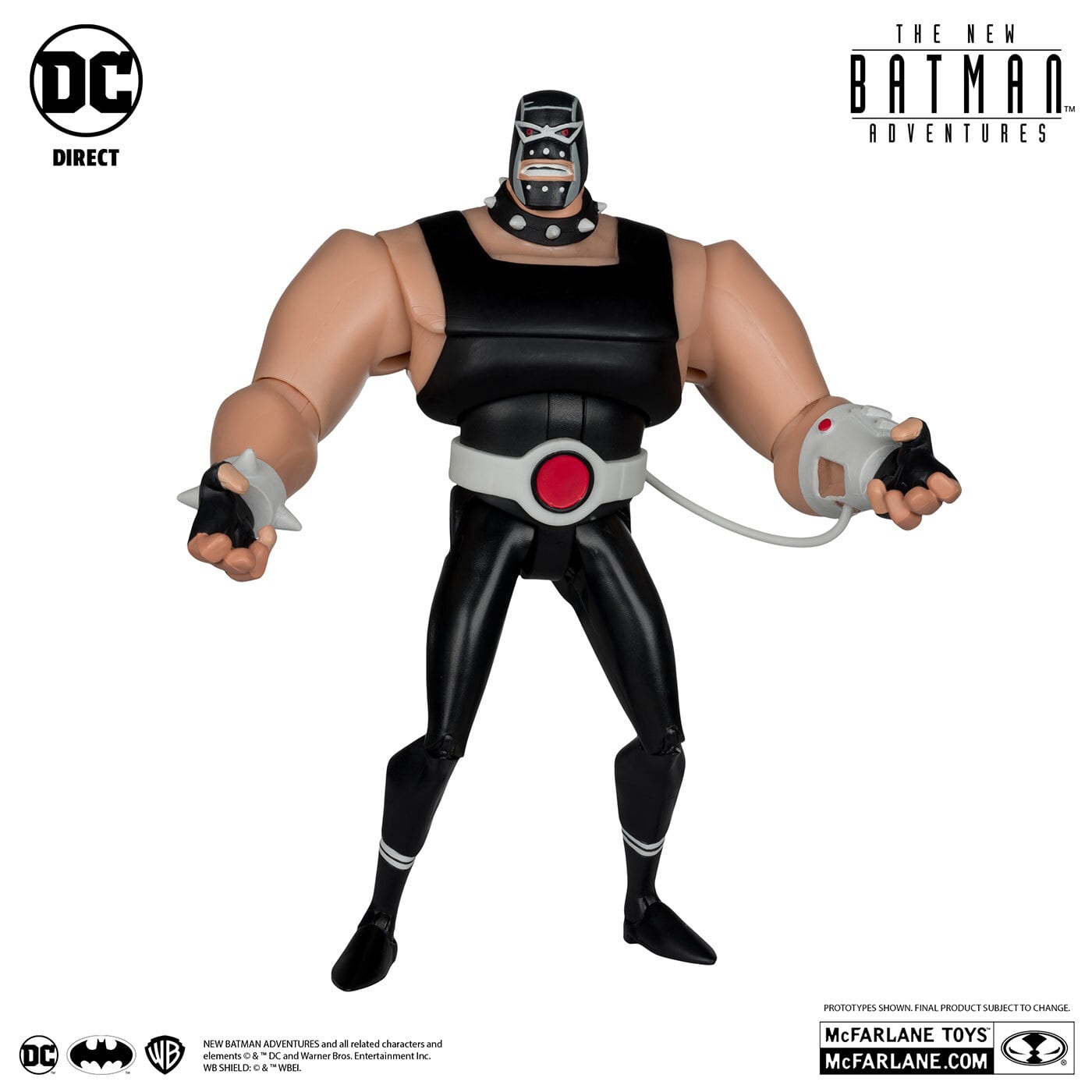 マクファーレン・トイズ DCダイレクト バットマン アニメイテッド ニュー・バットマン・アドベンチャーズ #16 ベイン 6インチ アクションフィギュア 国内版 未開封