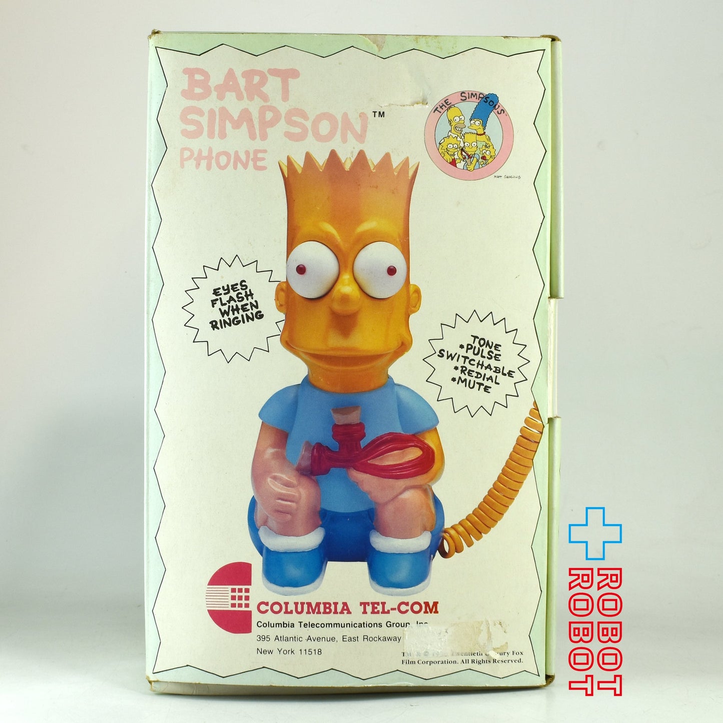 コロンビア・テレコム社 シンプソンズ バート 電話機 箱付き
