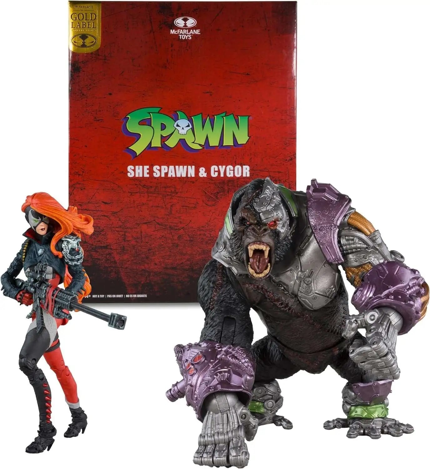 マクファーレントイズ SPAWN スポーン CYGOR サイゴー 塗装追加 