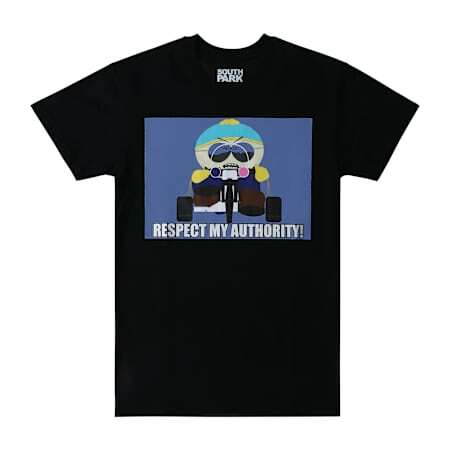 サウスパーク カートマン RESPECT MY AUTHORITY グラフィック Tシャツ - ROBOTROBOT