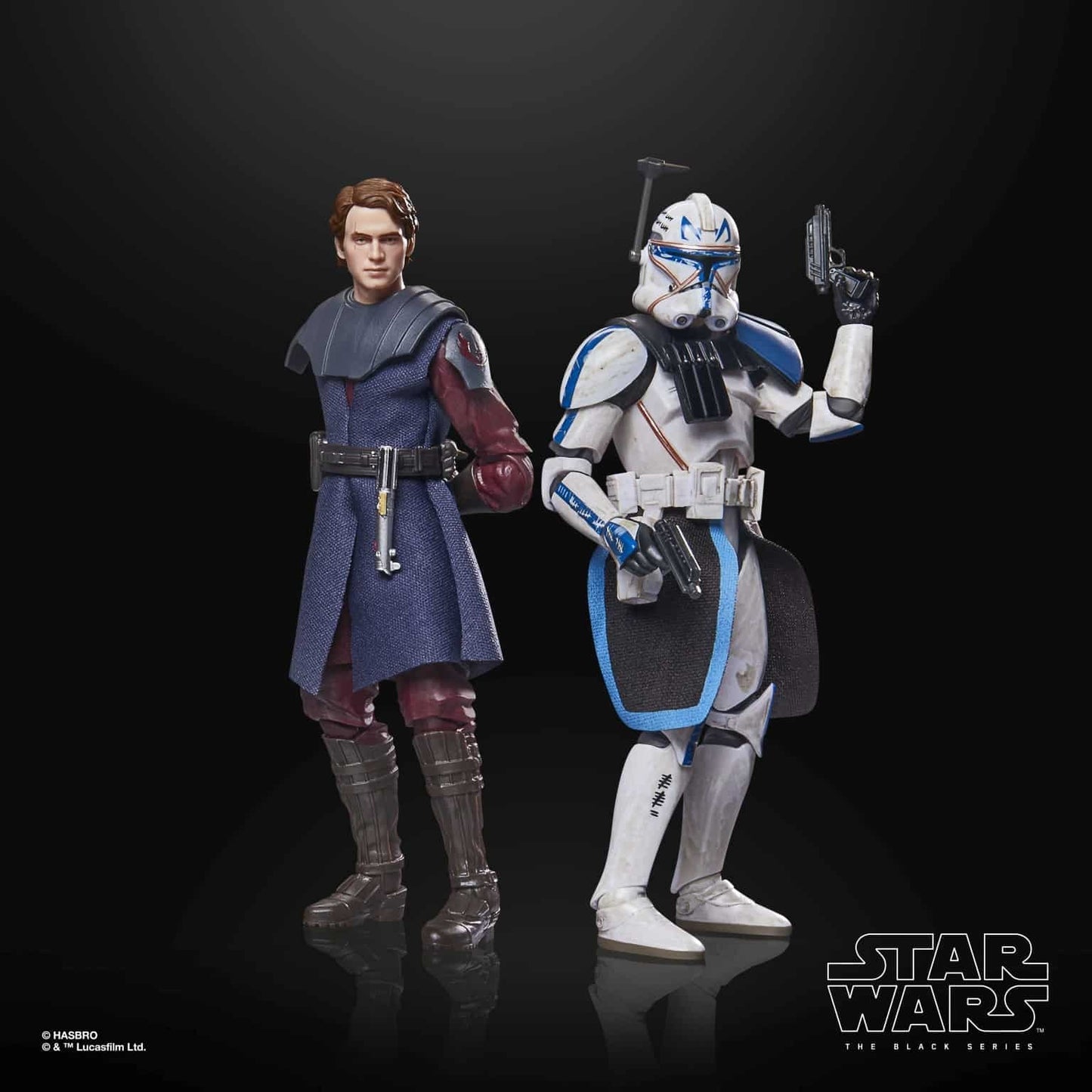 スター・ウォーズ ブラックシリーズ #CW04 アナキン・スカイウォーカー & クローン・キャプテン・レックス 6インチフィギュア 未開封
