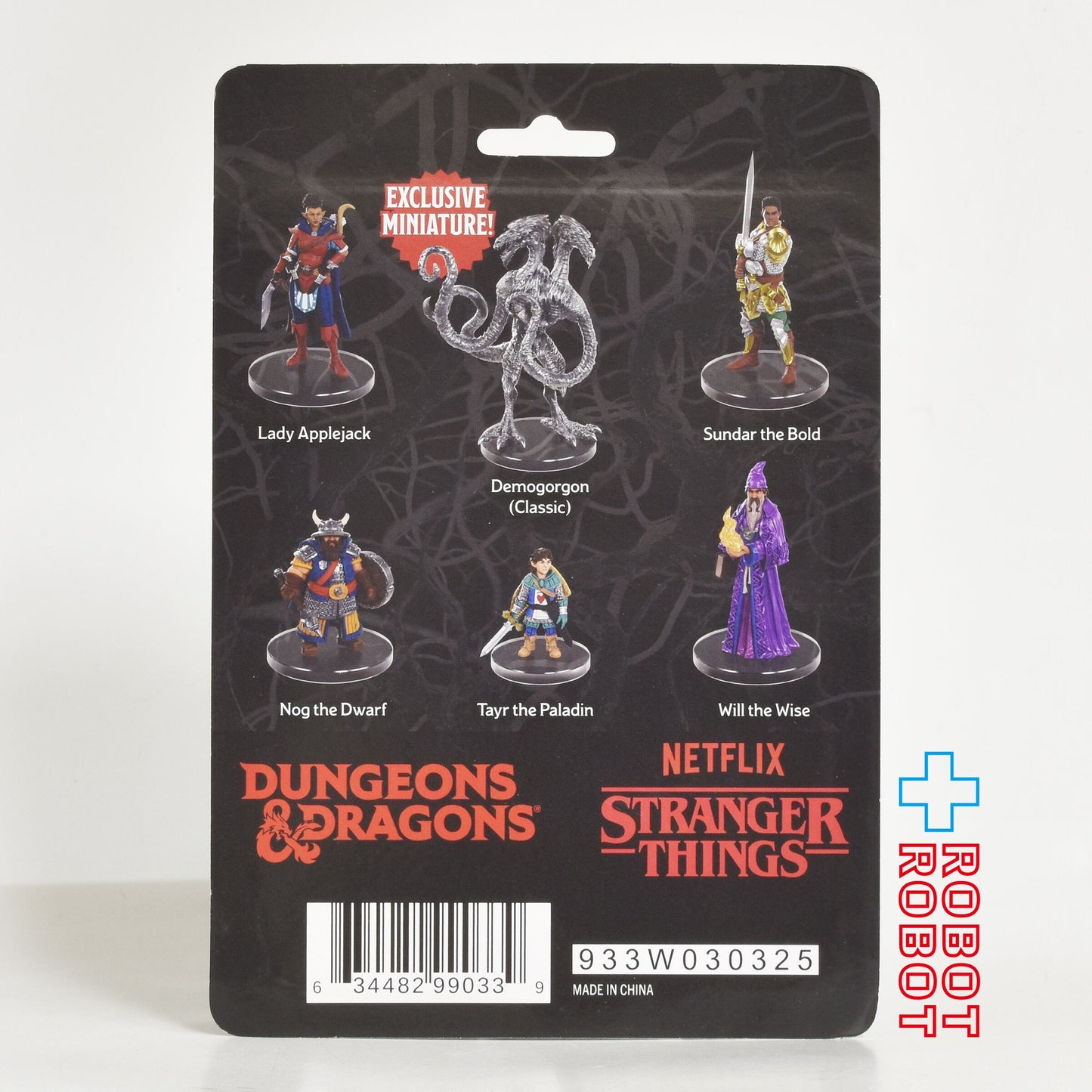 ネットフリックス ストレンジャー・シングス ヒーローズ オブ ヘルファイア ミニチュアフィギュア 未開封