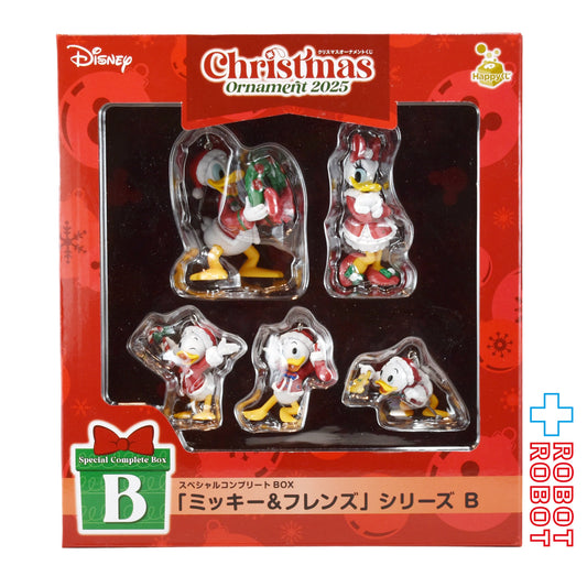 Happyくじ ディズニー クリスマスオーナメントくじ 2025 スペシャルコンプリートボックス シリーズ B ミッキー & フレンズ 箱入未開封