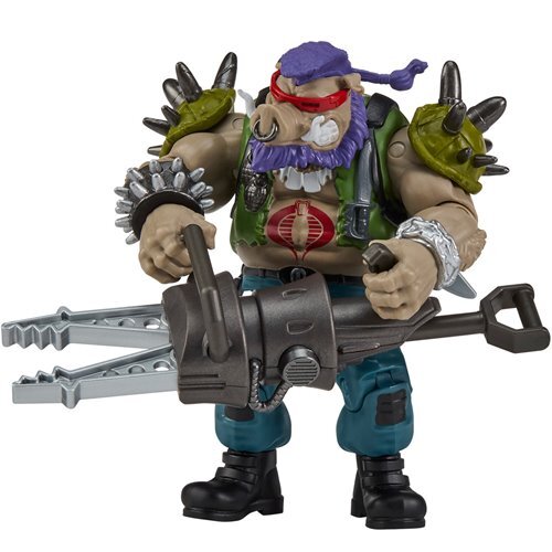 プレイメイツ ティーンエイジ・ミュータント・ニンジャ・タートルズ TMNT x G.I.ジョー ビーバップ as リッパー アクションフィギュア 未開封