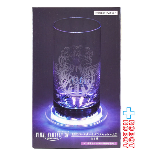 ⚫️タイトー ファイナルファンタジーXIV オンライン LEDコースター & グラスセット vol.2 未開封
