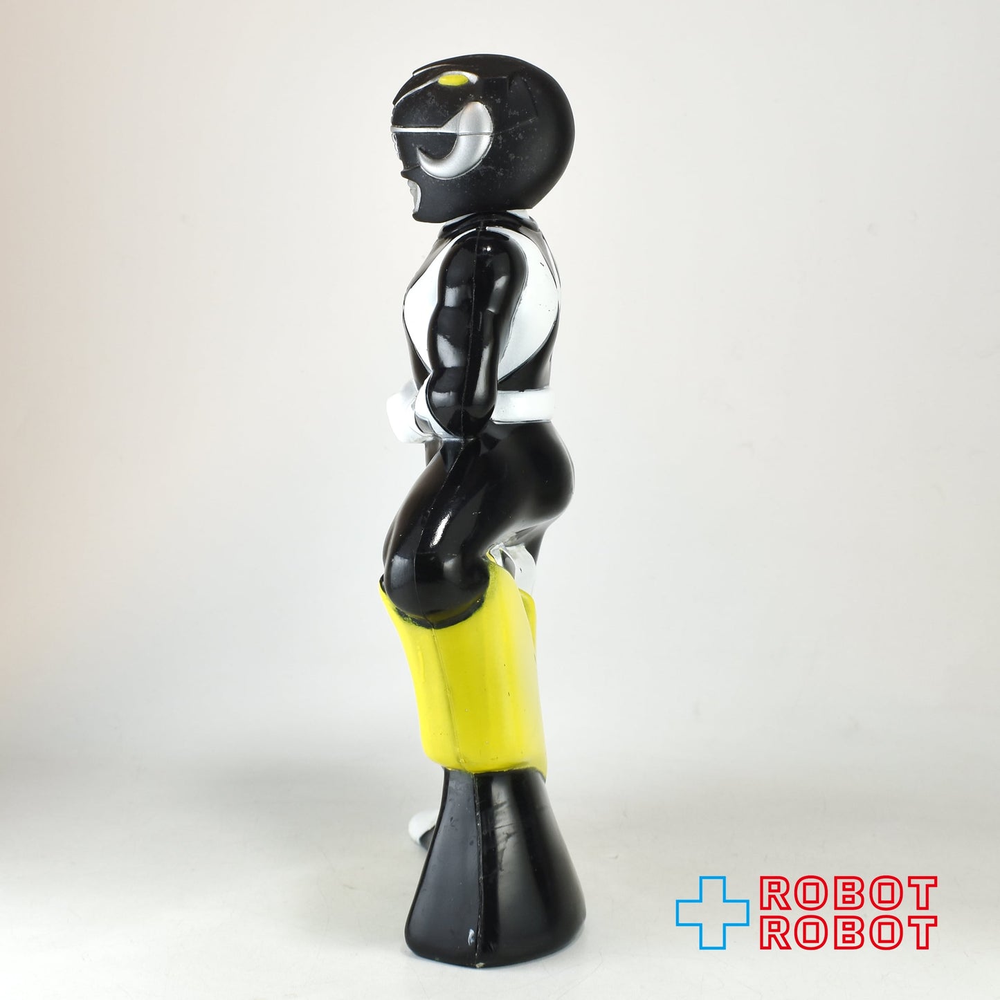 パワーレンジャー ブラック ソーキー バブルバスボトル フィギュア 1994