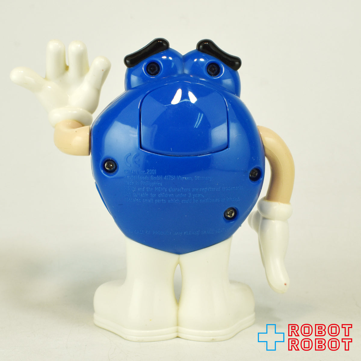 M&M's ミニディスペンサー ブルー フィギュア 2001 企業物
