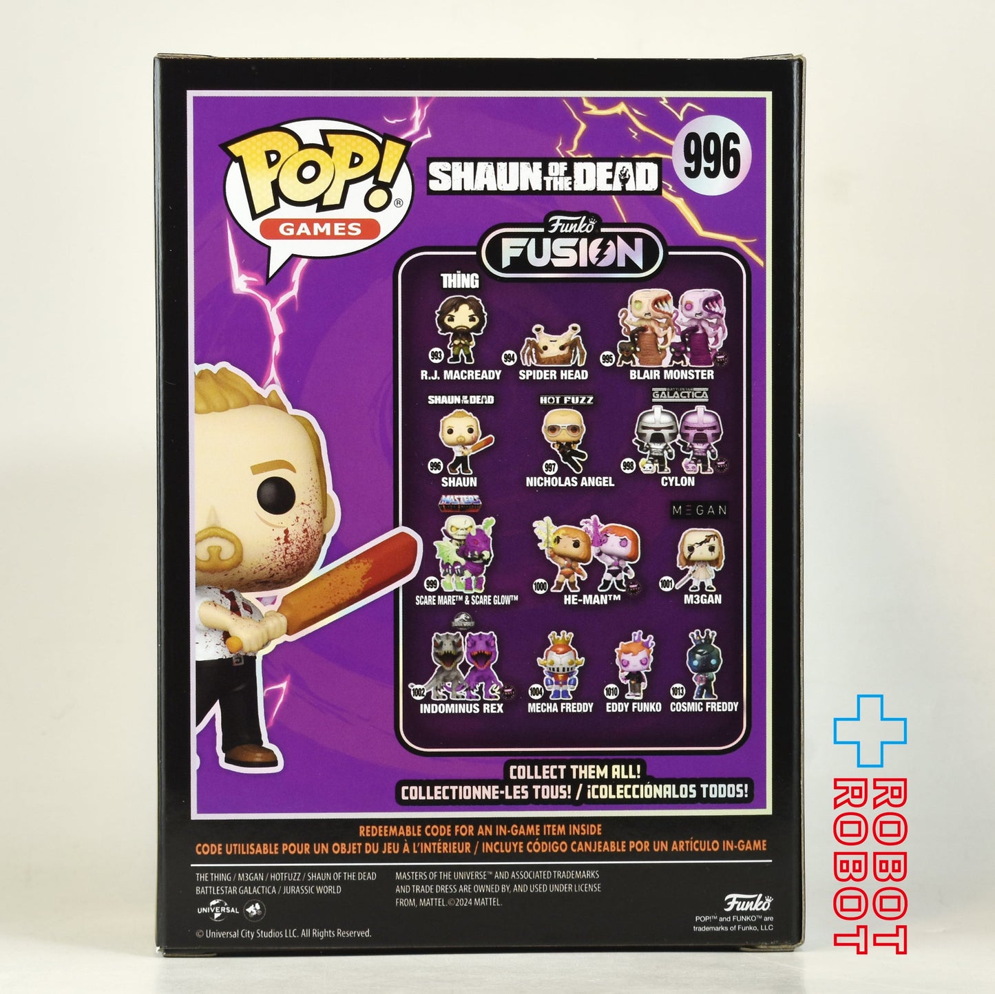 ファンコ POP! 996 ファンコ・フュージョン ショーン・オブ・ザ・デッド ショーン ビニールフィギュア 箱入未開封