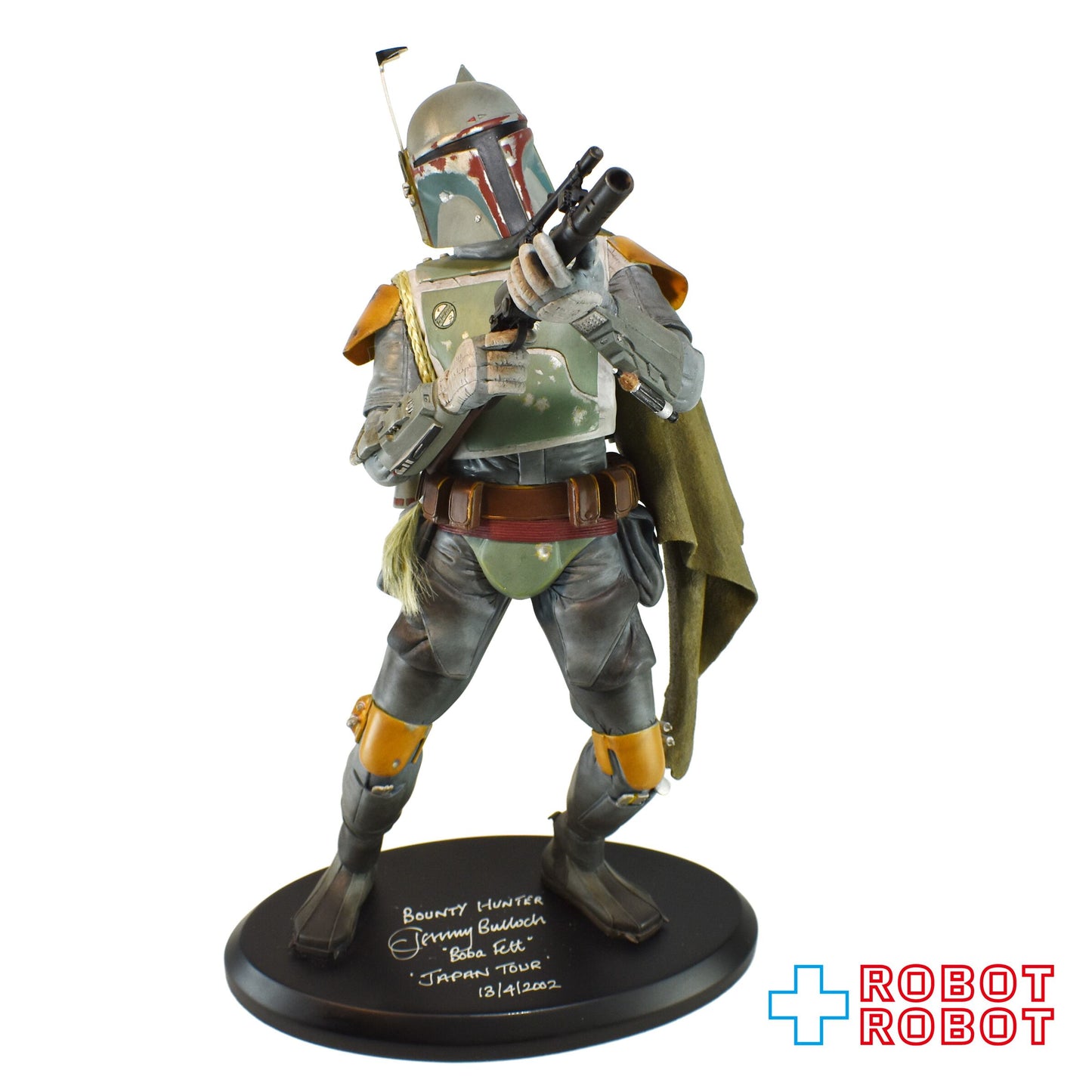 アタカス スター・ウォーズ ジェレミー・ブロック氏 直筆サイン入り ボバ・フェット スタチュー 箱・鑑定書付属