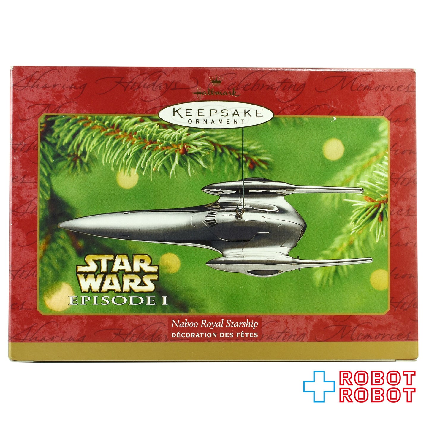 ホールマーク スター・ウォーズ ナブー・ロイヤル・スターシップ クリスマスオーナメント 2001