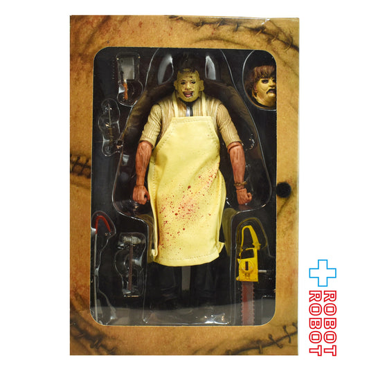 NECA 悪魔のいけにえ 40th アニバーサリー アルティメット レザーフェイス 7インチ アクションフィギュア