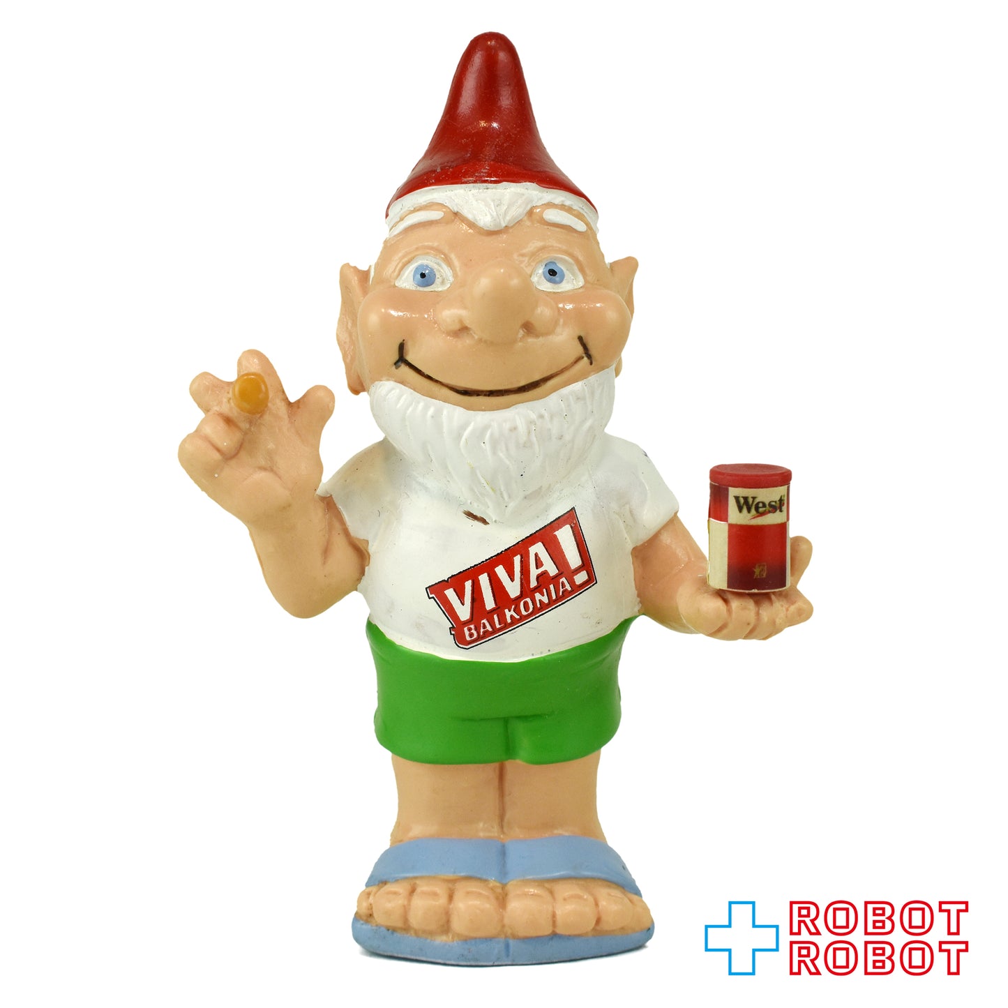 ドイツたばこ ウエスト 小人ノーム 「ビバ・バルコニア」アドバタイジング PVC フィギュア