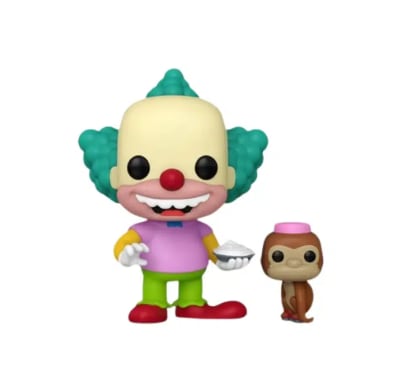 ファンコ POP! テレビジョン 1741 シンプソンズ クラスティ & Mr.テリー ビニールフィギュア