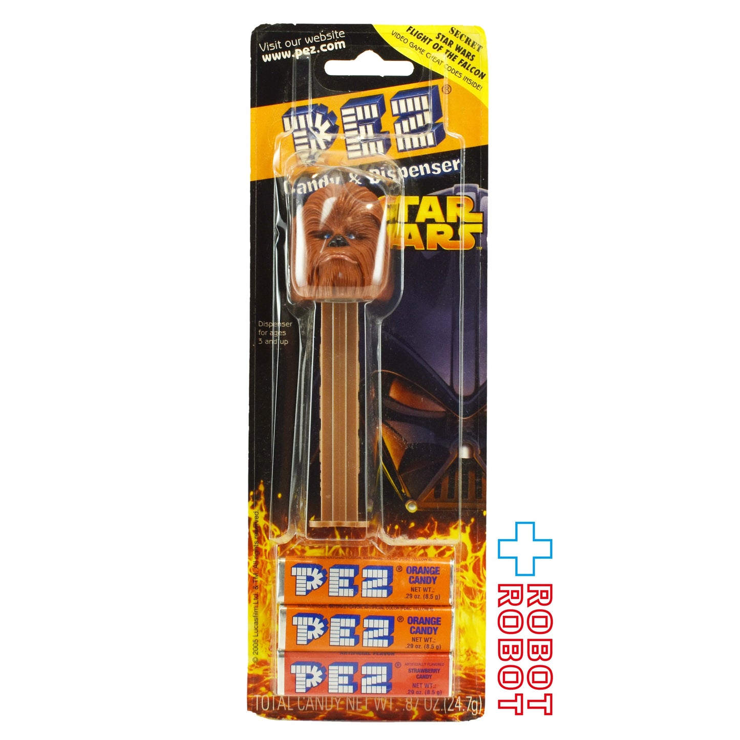 PEZ スター・ウォーズ チューバッカ 黒台紙 国内版 未開封