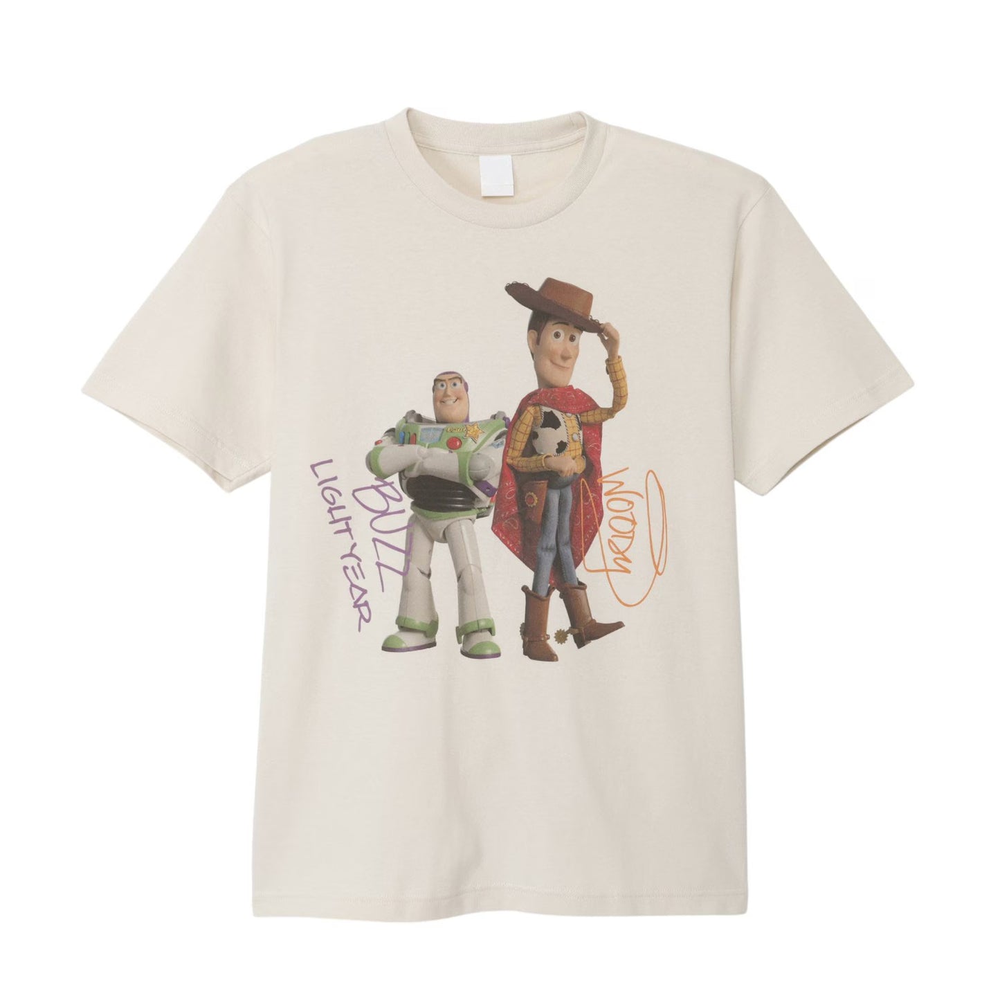 スモール・プラネット トイ・ストーリー5 ウッディ & バズ Tシャツ