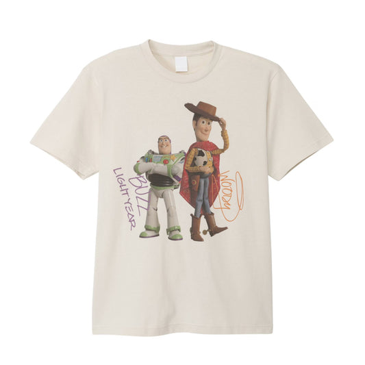 スモール・プラネット トイ・ストーリー5 ウッディ & バズ Tシャツ