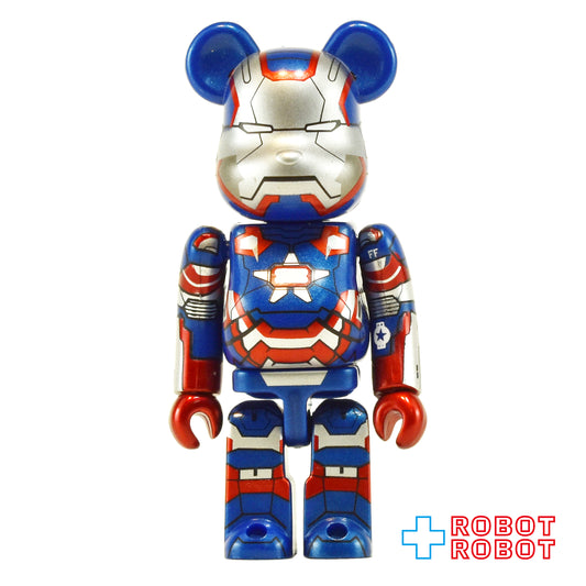 メディコム ベアブリック BE@RBRICK 100% アイアンマン3 アイアン・パトリオット 開封美品 ４号店商品