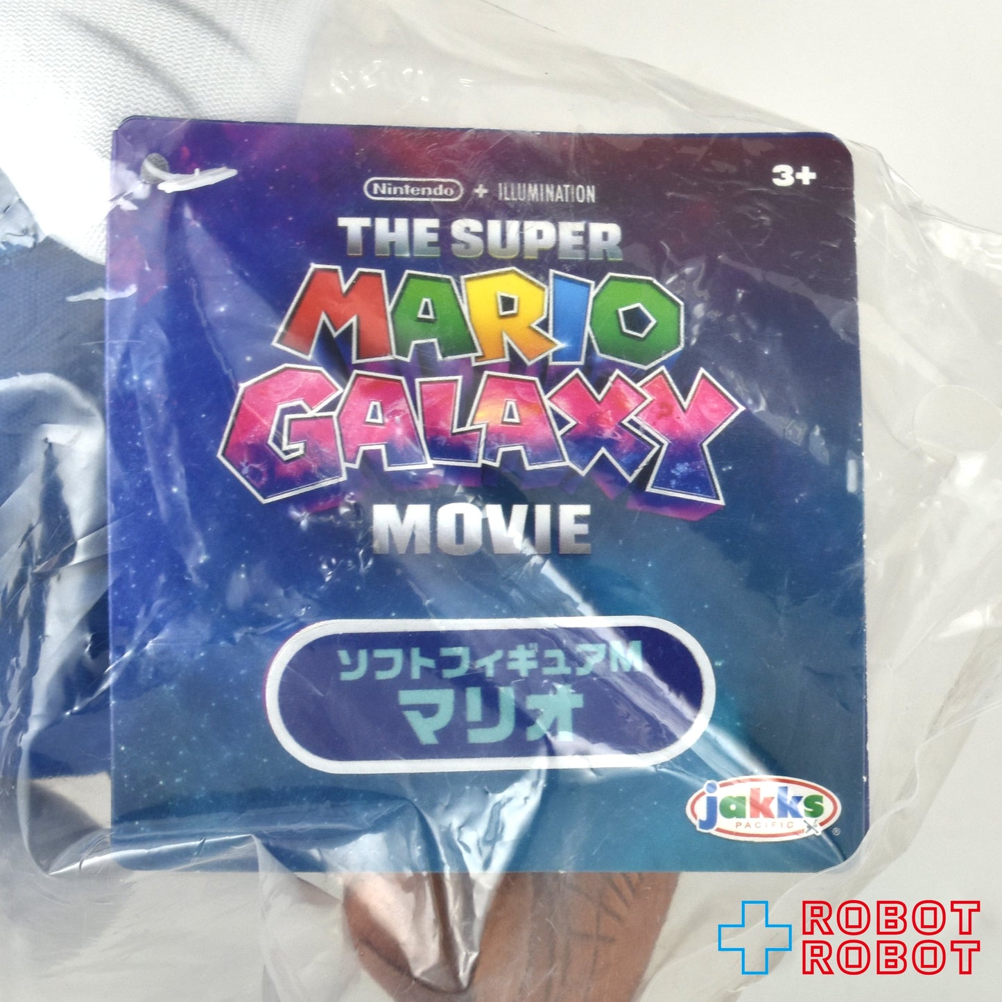三英貿易 ザ・スーパーマリオギャラクシー・ムービー マリオ ソフトフィギュア M プラッシュ ぬいぐるみ人形 袋入未開封