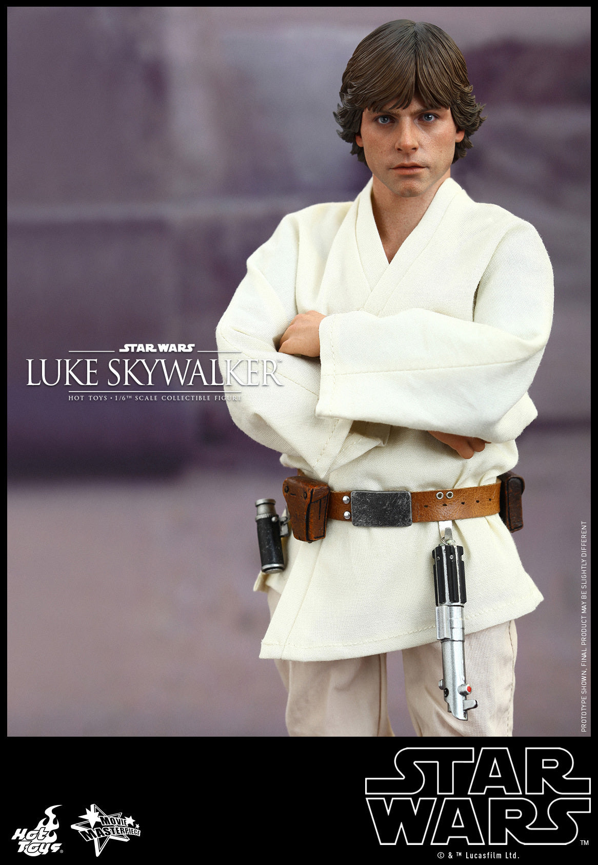 ホットトイズ スター・ウォーズ ルーク・スカイウォーカー ムービー・マスターピース 新たなる希望１／６ フィギュア 未開封