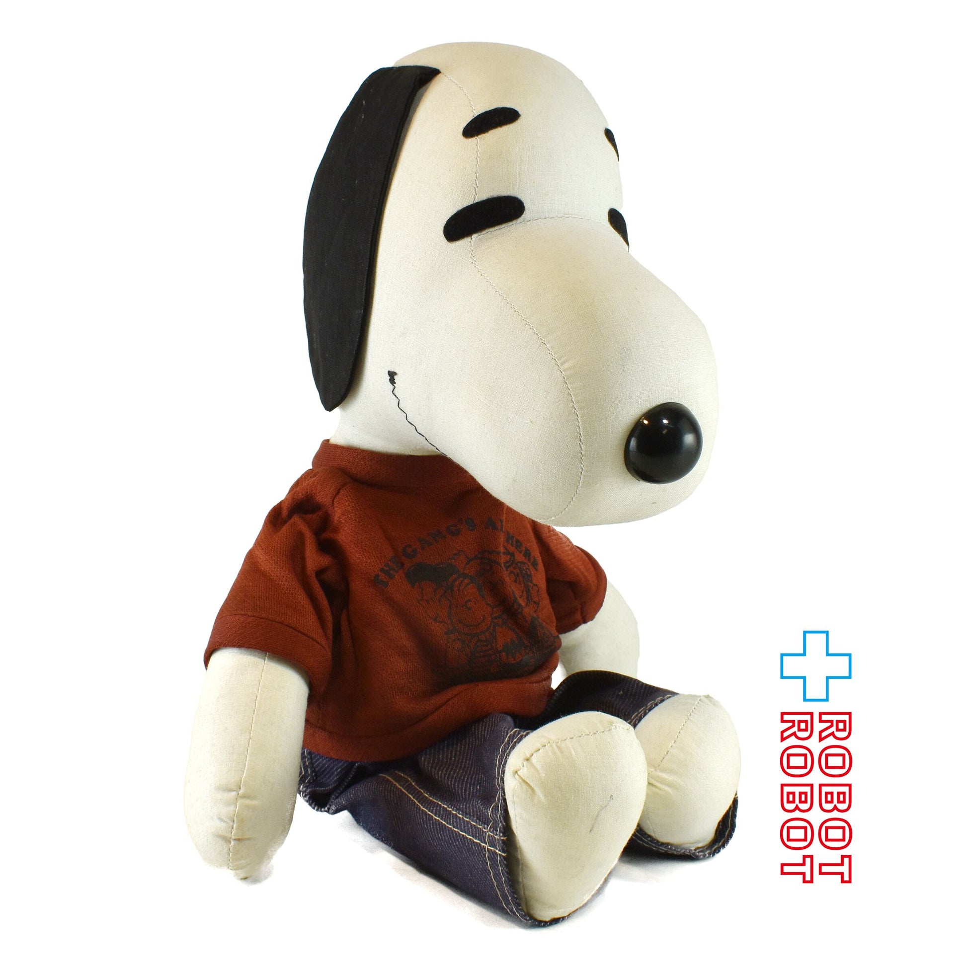 アイデアル社 ピーナッツギャング スヌーピー ぬいぐるみ人形 1970's