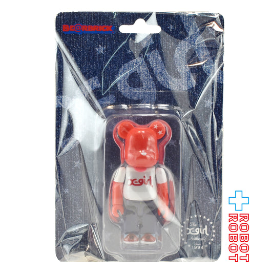 メディコム ベアブリック BE@RBRICK 100% エックスガール 20周年記念 未開封 ４号店商品