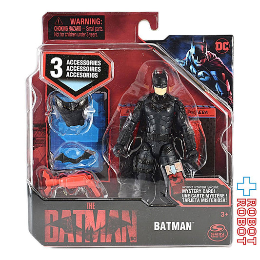 スピンマスター ザ・バットマン バットマン 映画シリーズ 4インチフィギュア 2022 US版 未開封