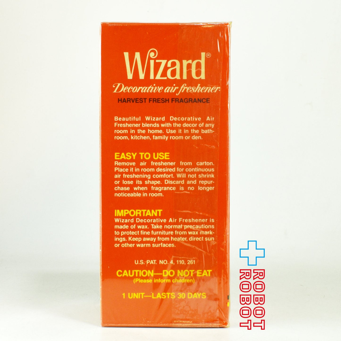 ウィザード 魔女 エアフレッシュナー フィギュア 1980年代 ハロウィン 仮装 箱入