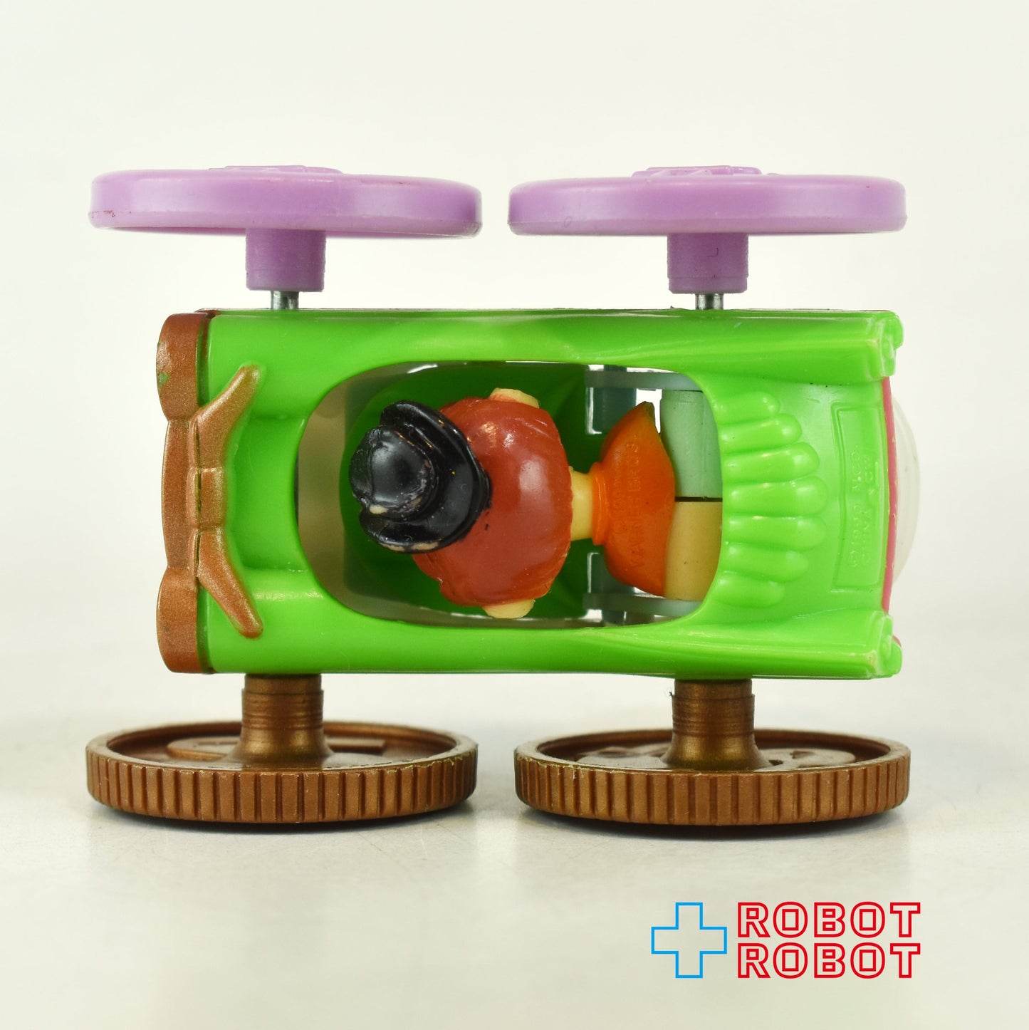 マクドナルド ワーナーブラザーズ ルーニー・テューンズ モンタナ・マックス & ゴーゴー・ドードー フリップカー フィギュア ハッピーミールトイ 1990