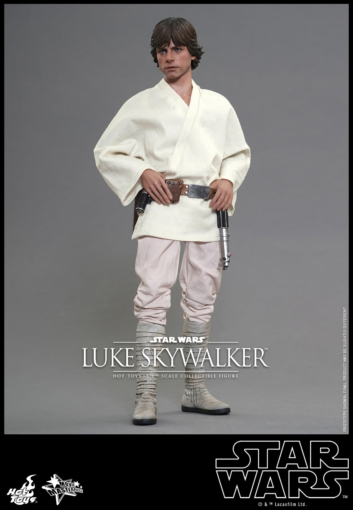 ホットトイズ スター・ウォーズ ルーク・スカイウォーカー ムービー・マスターピース 新たなる希望１／６ フィギュア 未開封