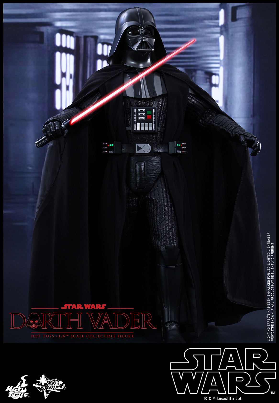 ホットトイズ スター・ウォーズ ダース・ベイダー ムービー・マスターピース 新たなる希望１／６ フィギュア 未開封