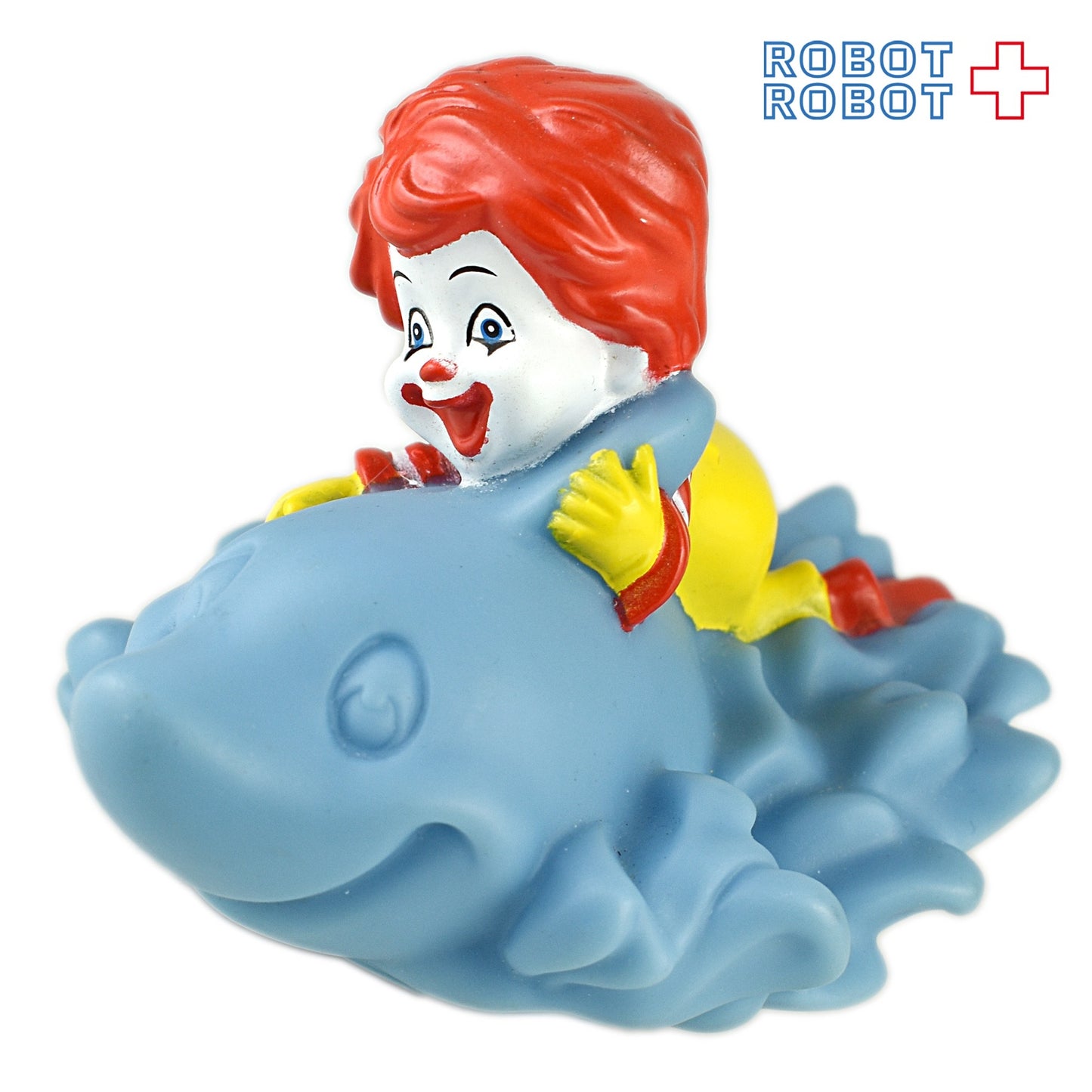 マクドナルド ベビーロナルド イルカ 水色 ハッピーミールトイ