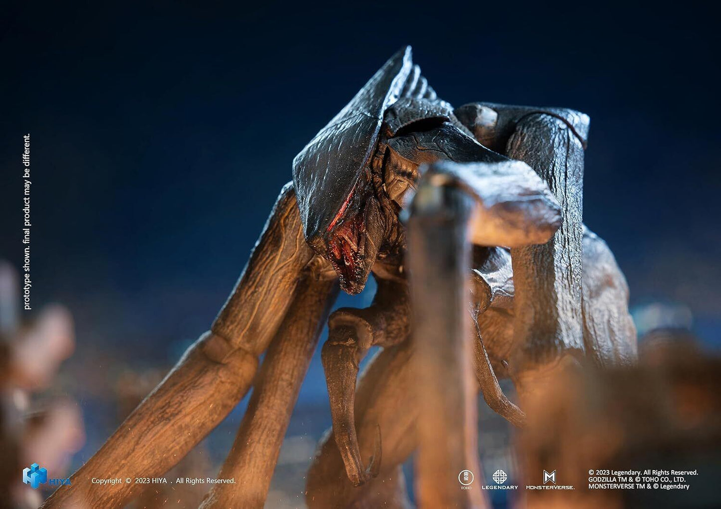 ハイヤトイズ 東宝ゴジラ怪獣 エクスクイジット ベーシック ゴジラ ムートー アクションフィギュア 未開封