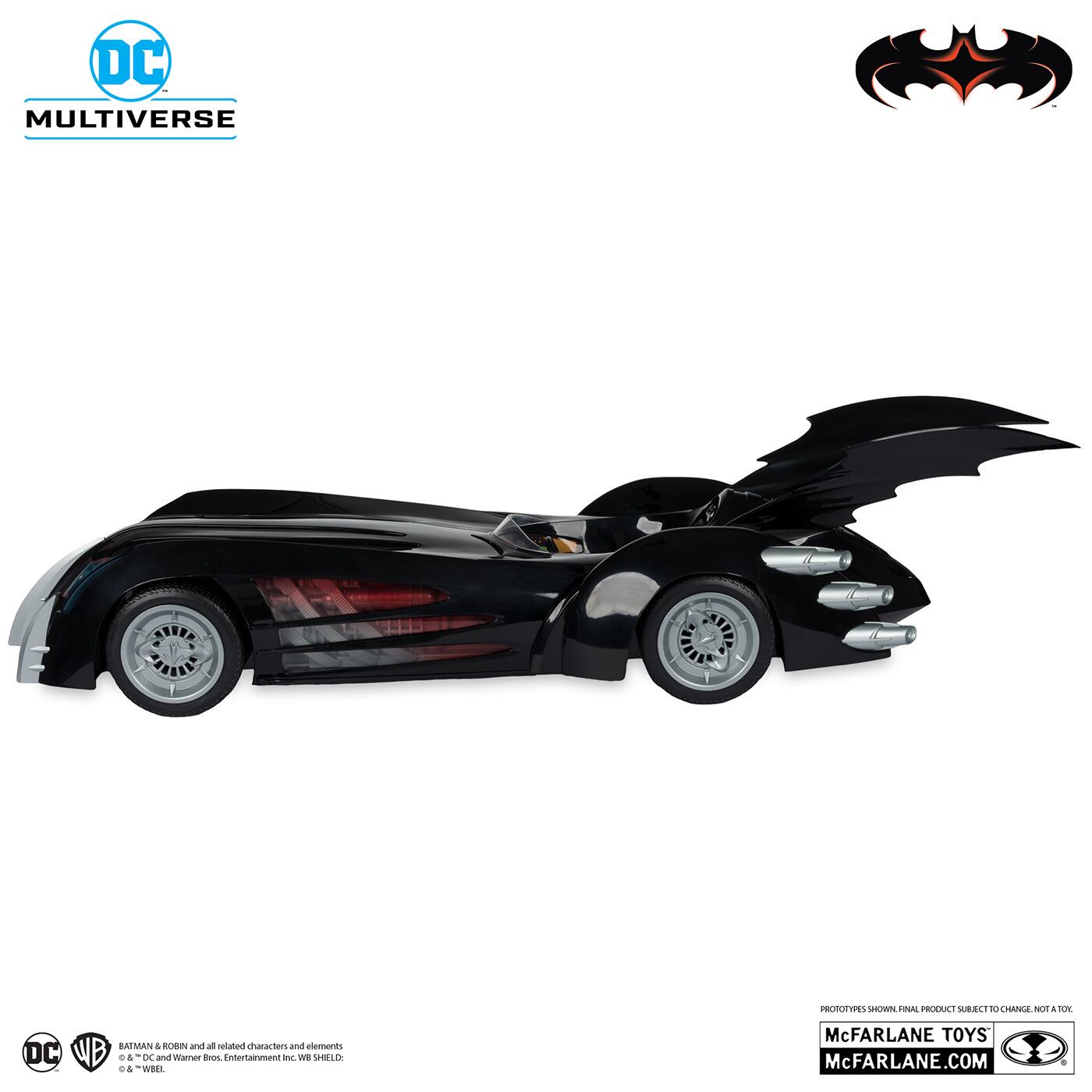 マクファーレン・トイズ DCマルチバース バットマン & ロビン Mr.フリーズの逆襲 バットモービル ビークル 国内版 未開封