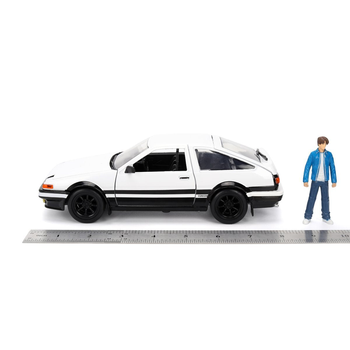 ⚫️ジャダトイズ ハリウッド・ライド 1/24 頭文字D 1986 トヨタ トレノ AE86 ダイキャスト ミニカー 未開封 ♦︎１号店商品