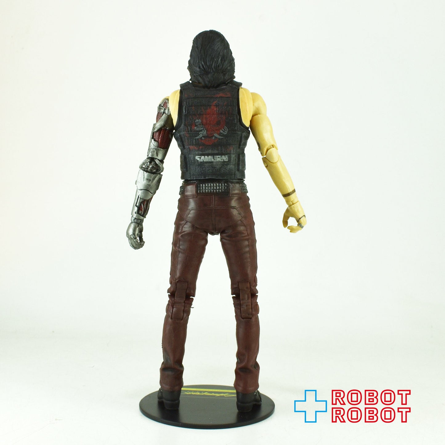 マクファーレントイズ サイバーパンク 2077  ジョニー・シルヴァーハンド w/ダッフルバッグ 7インチ アクションフィギュア ルース