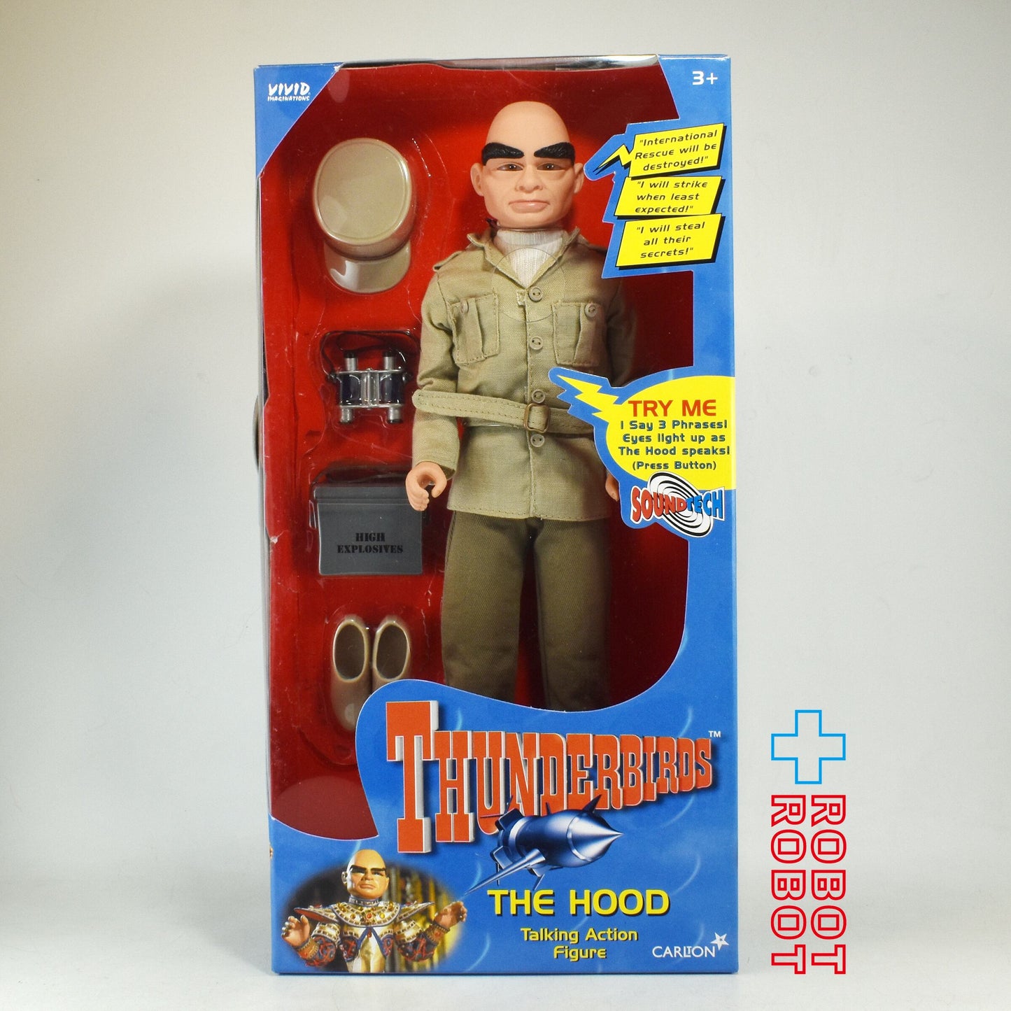 カールトン ビビッド イマジネーション サンダーバード トーキング アクションフィギュア 5体セット 未開封