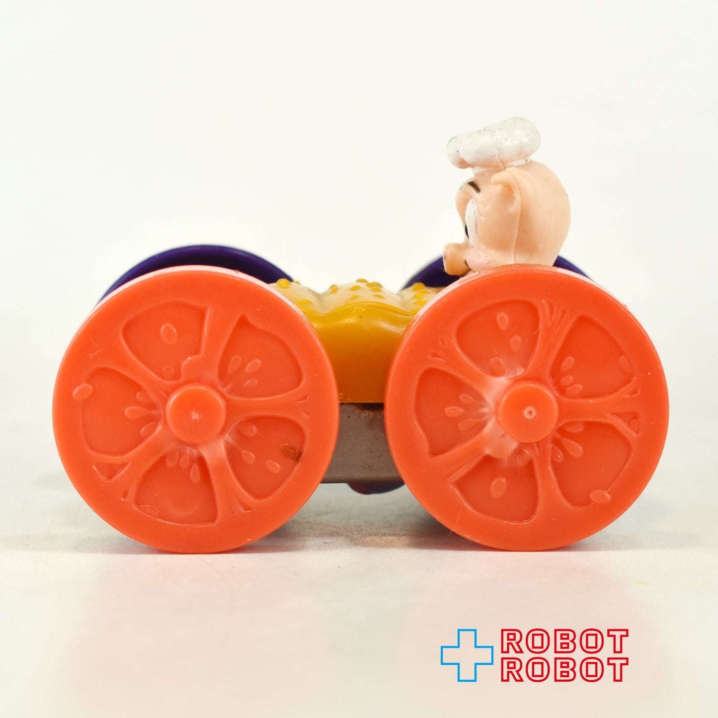 マクドナルド ワーナーブラザーズ ルーニー・テューンズ ハムトン・J・ピッグ & ディジー・デビル フリップカー フィギュア ハッピーミールトイ 1990