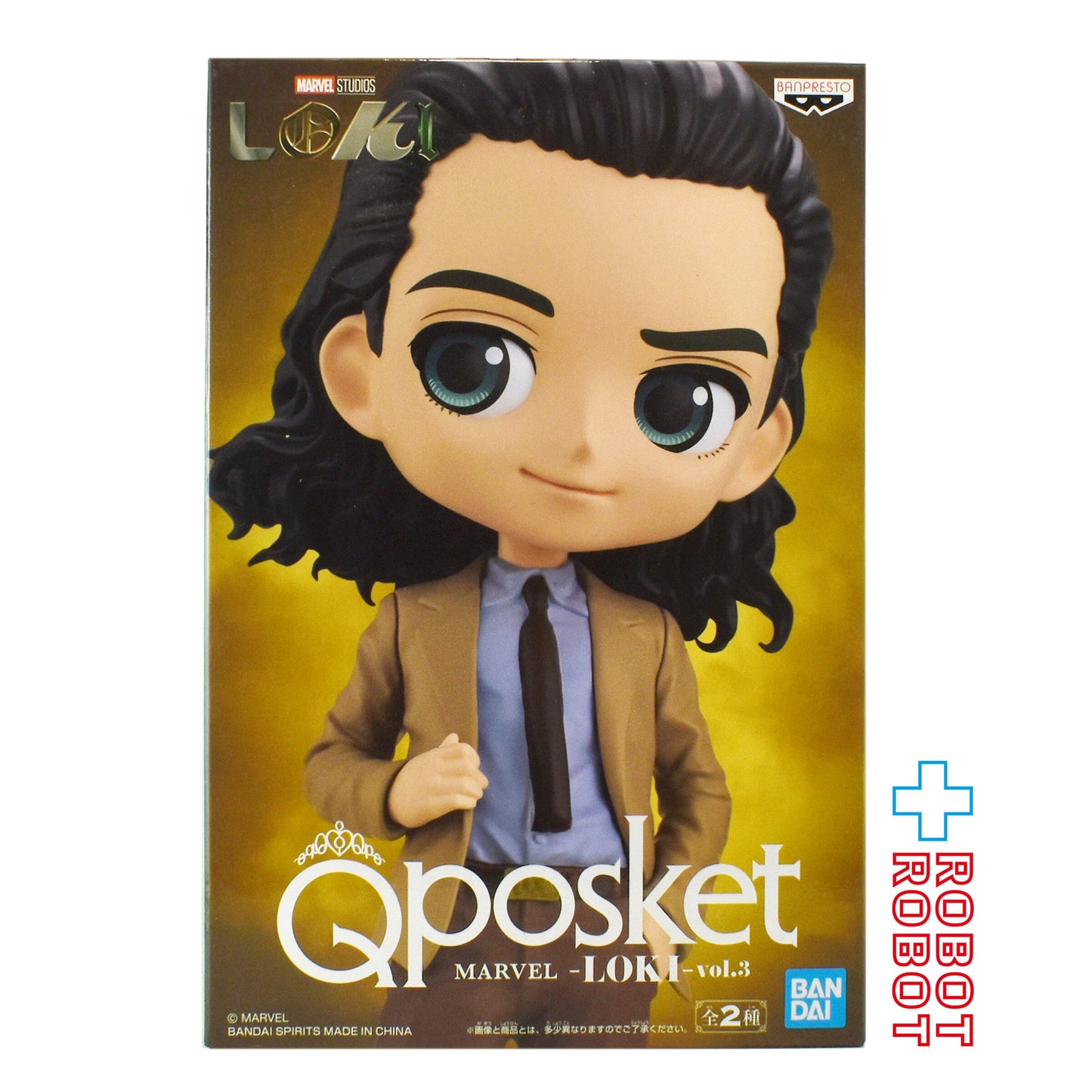 Qpsoket Qポスケット マーベル ロキ vol.3 B フィギュア 未開封
