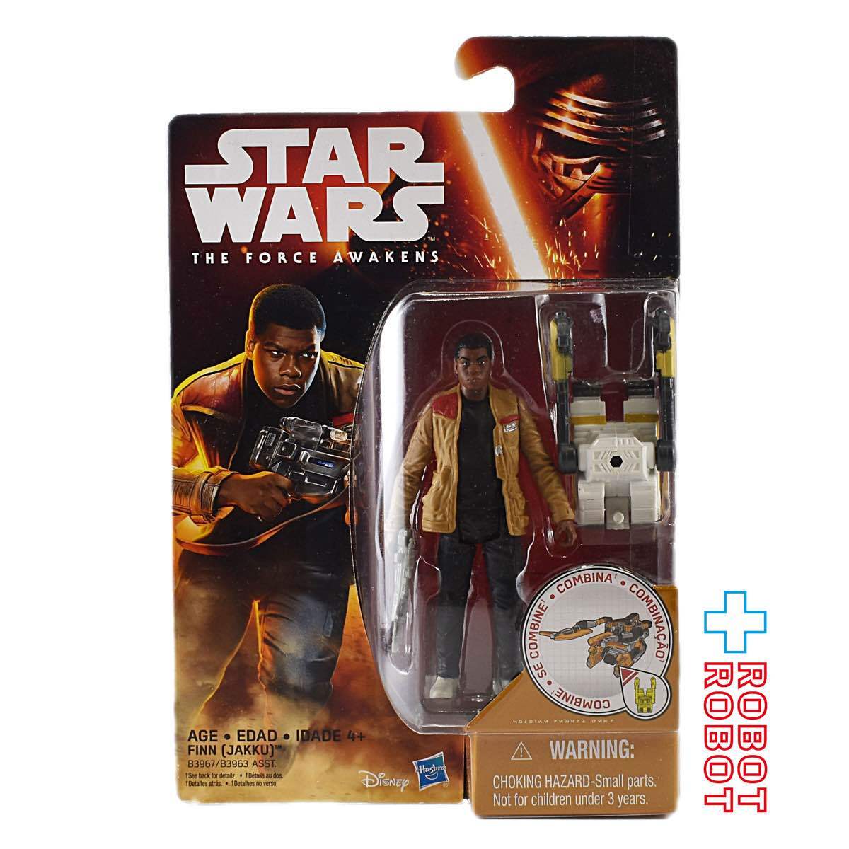 スター・ウォーズ フォースの覚醒 フィン 3.75インチ アクションフィギュア 未開封 - ROBOTROBOT