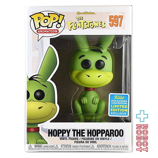 ファンコ POP! 597 ハンナバーベラ フリントストーン ホッピー・ザ・ホッパロー SDCC限定 フィギュア
